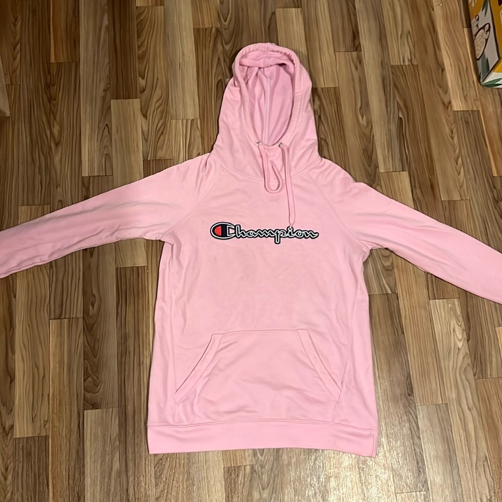 Women's champion pullover hoodie, gently used
